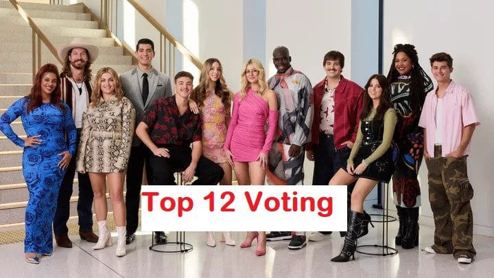 Australian Idol 2025 Top 12 Vote Text Numbers 9 March 2025