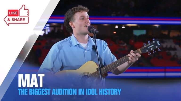 Mat Rigby Australian Idol Audition Performance Highlights