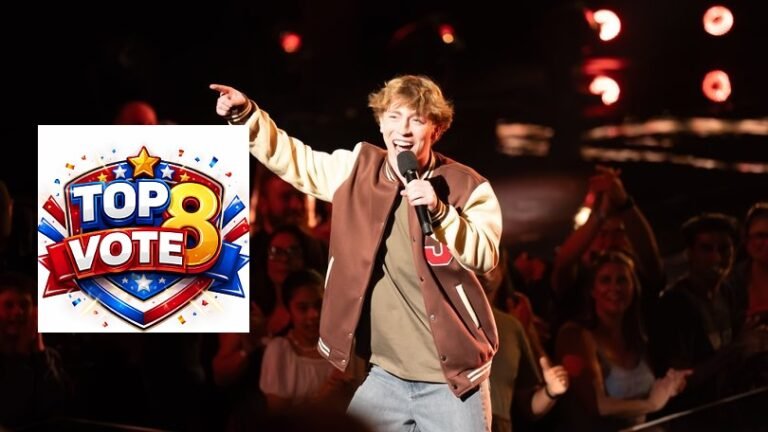 John Standley Australian Idol 2026 Top 8 Vote Text 29 March 2026