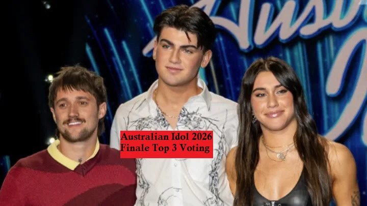 Australian Idol 2026 Finale Week Top 3 Episode Voting Text Number 13 April 2026