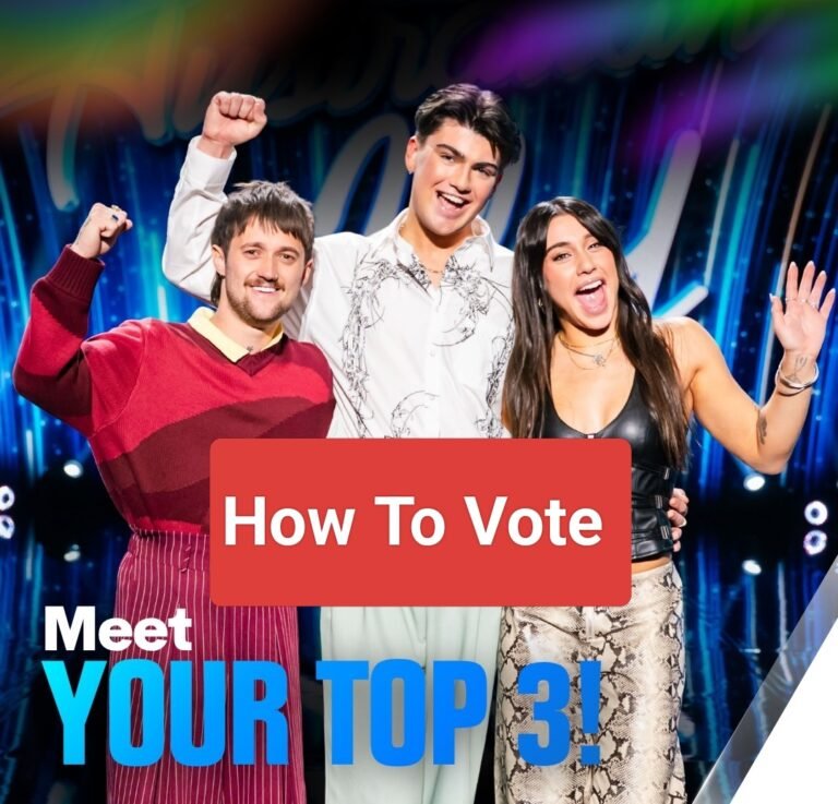 Australian Idol 2026 Online Voting Text Number Website Details