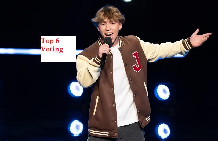 John Standley Australian Idol 2026 Top 6 Vote Text 5 April 2026