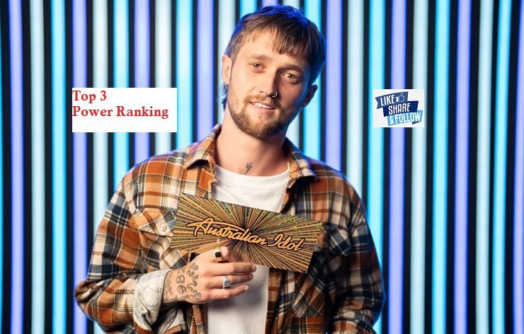 Kalani Artis Australian Idol 2026 Top 3 Power Ranking Winning Prediction